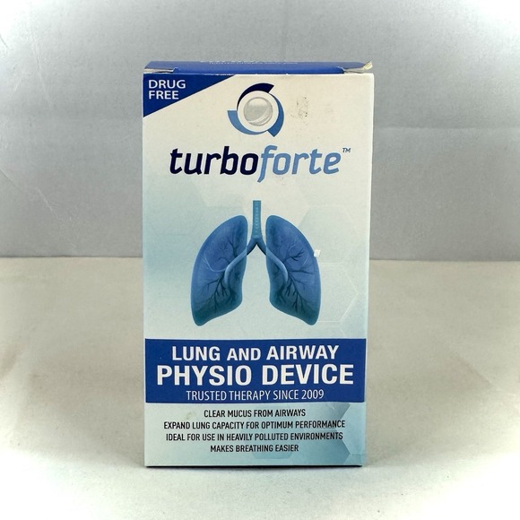 Turboforte - Lung Expansion, Mucus Relief Device Lung And Airway Physio Device - Picture 1 of 4